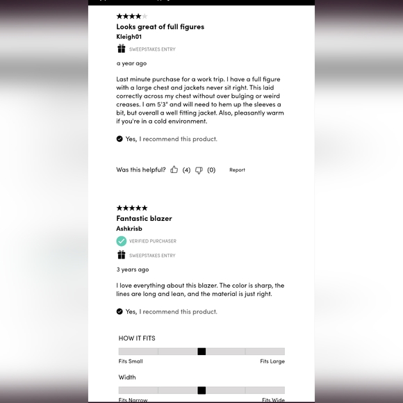 Ann Taylor Long One-Button Bi-Stretch Blazer NWT - Picture 8 of 9